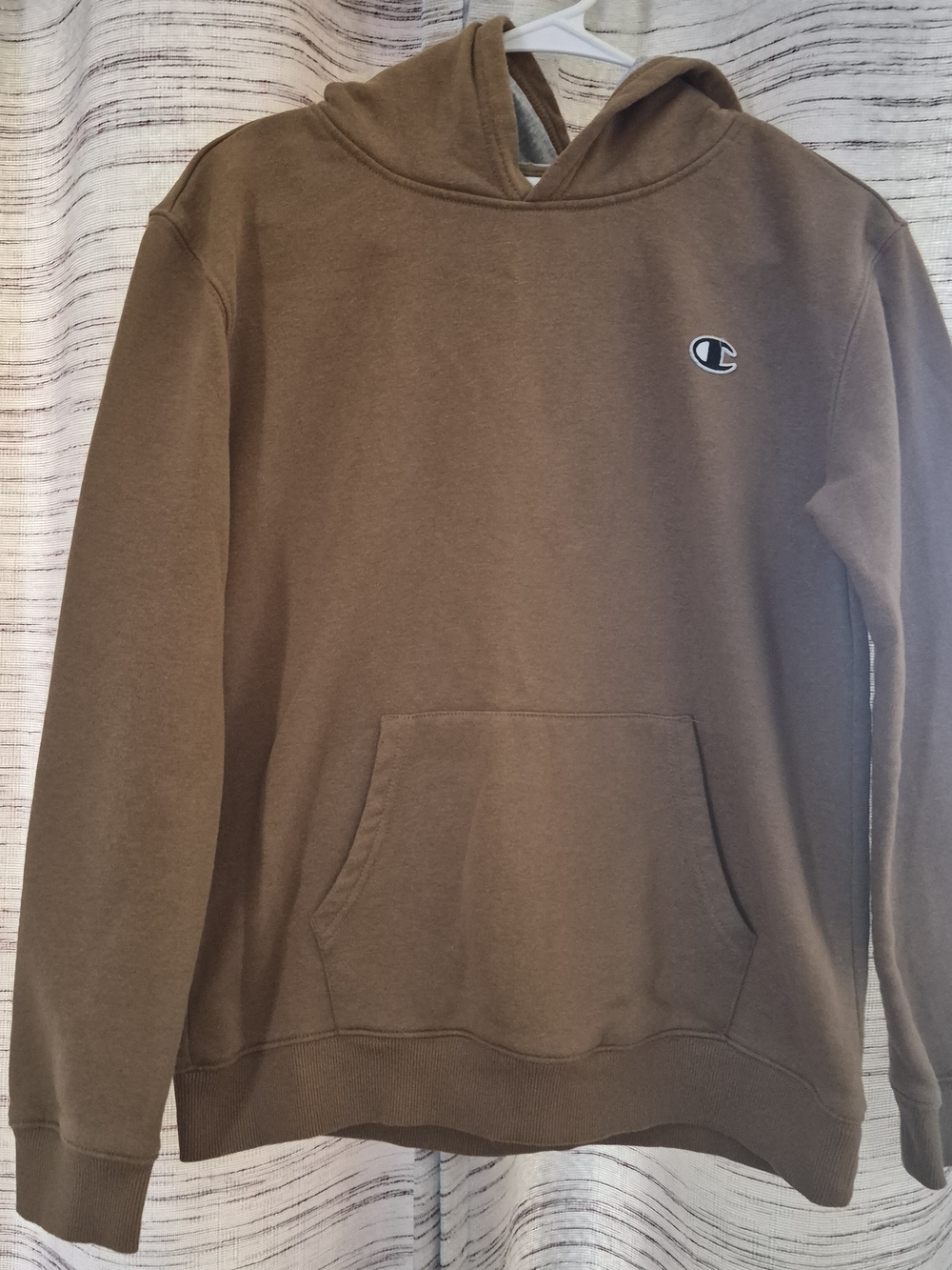 Kids Champion Brown Pullover Hoodie